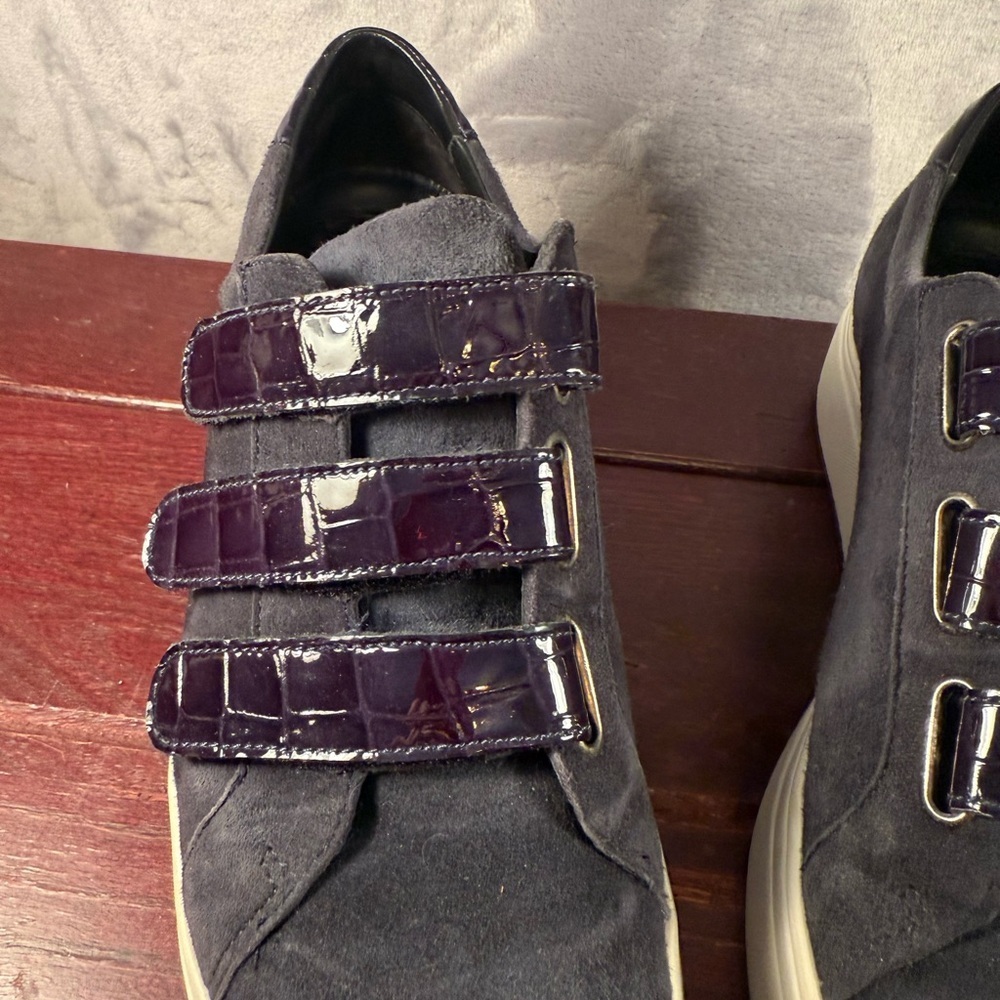 Mephisto Frederica Dark Navy Suede Lightweight Sneakers Size 8 - Picture 5 of 8